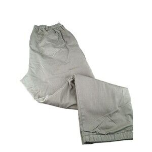 VTG Haband's Ice House Flannel Lined Slacks Men's 32X30 Straight Leg Brown